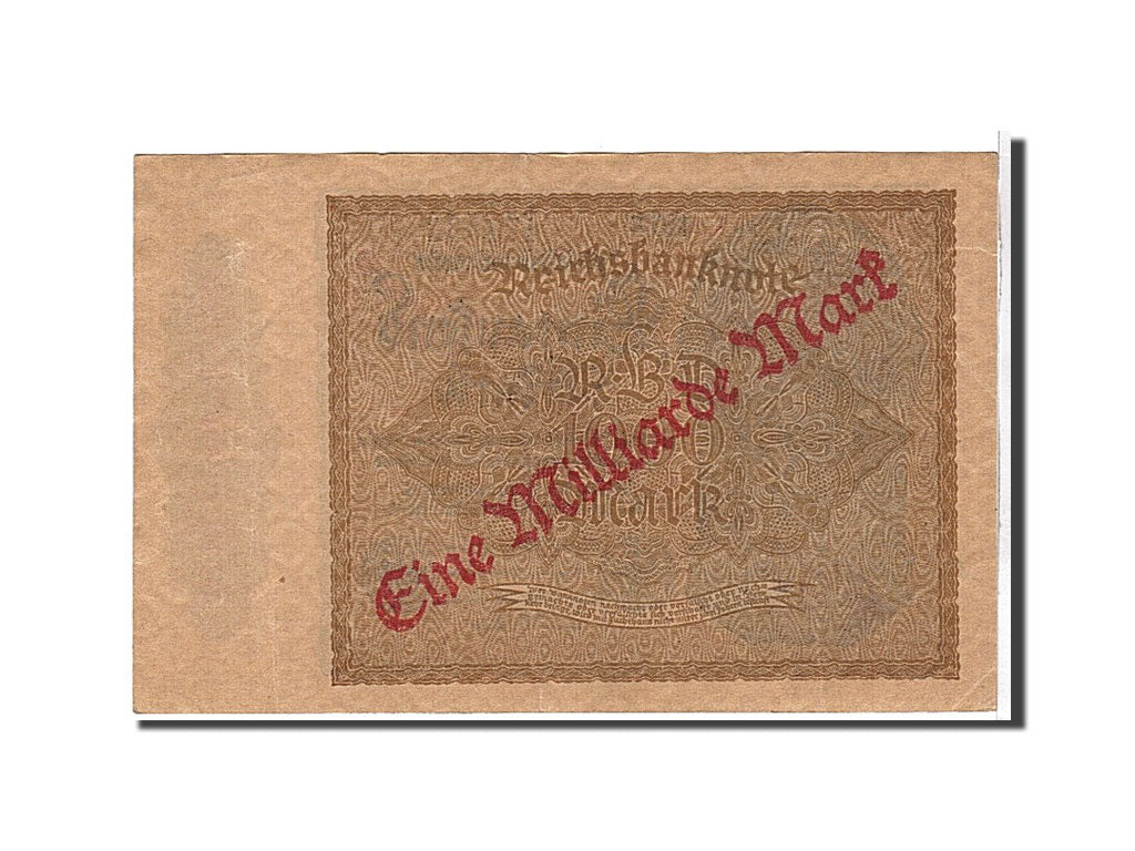 Geldschein, Deutschland, 1 Milliarde Mark on 1000 Mark, 1922, SS