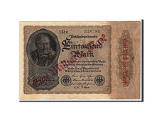 Banknote, Germany, 1 Milliarde Mark on 1000 Mark, 1922, KM:113a, AU(55-58)
