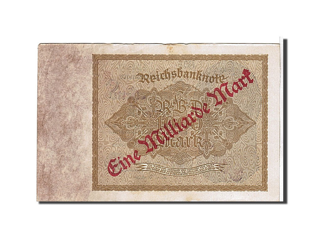 Billet, Allemagne, 1 Milliarde Mark on 1000 Mark, 1922, KM:113a, TTB