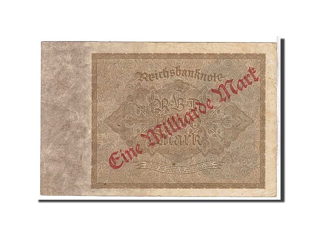 Billet, Allemagne, 1 Milliarde Mark on 1000 Mark, 1922, KM:113a, TTB