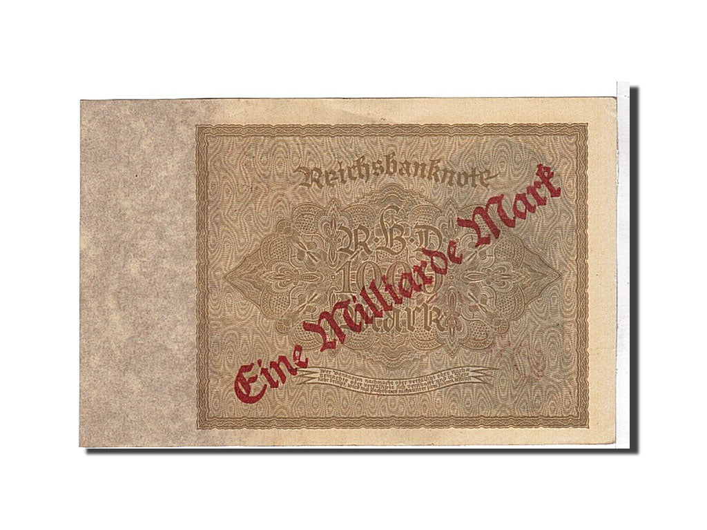 Billet, Allemagne, 1 Milliarde Mark on 1000 Mark, 1922, SUP