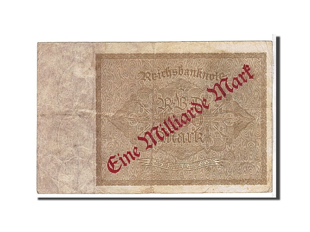 Banknote, Germany, 1 Milliarde Mark on 1000 Mark, 1922, KM:113a, EF(40-45)