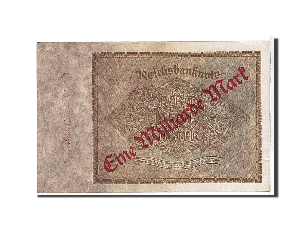 Banknote, Germany, 1 Milliarde Mark on 1000 Mark, 1922, UNC(65-70)