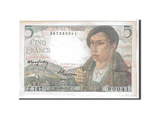 Banknote, France, 5 Francs, 5 F 1943-1947 ''Berger'', 1947, UNC(63)