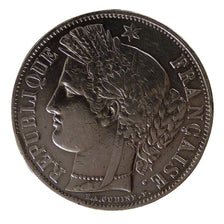 Francia, Cérès, 5 Francs, 1850, Strasbourg, BB, Argento, Gadoury:719