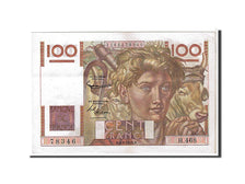Geldschein, Frankreich, 100 Francs, 100 F 1945-1954 ''Jeune Paysan'', 1952, VZ+