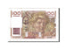 Banknot, Francja, 100 Francs, Jeune Paysan, 1953, AU(55-58), Fayette:28.39