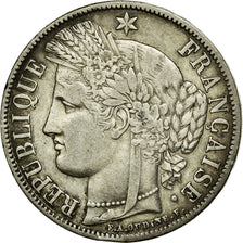 Moneta, Francia, Cérès, 5 Francs, 1851, Paris, BB, Argento, Gadoury:719