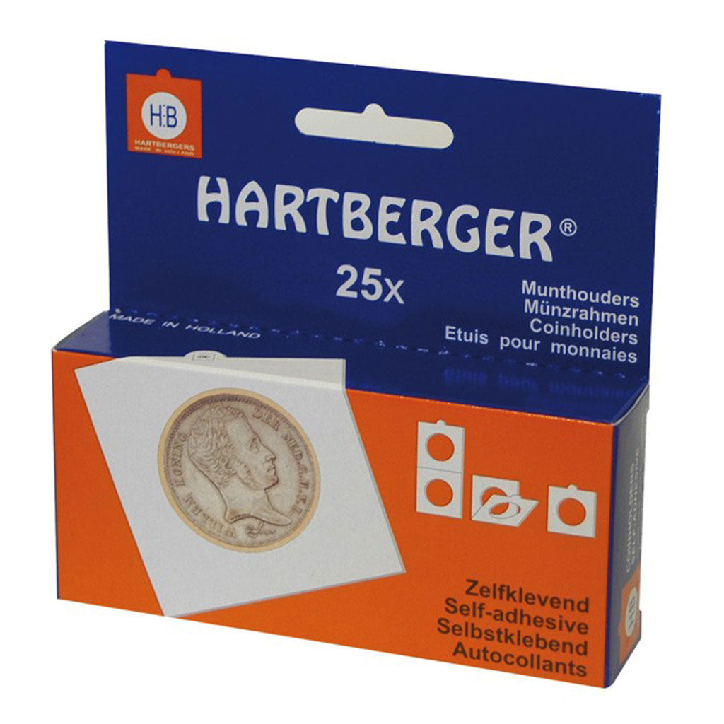 Coin Holders, self-adhesive, 53, mm, Set of 25, Safe:1665