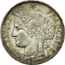 Moneta, Francia, Cérès, 5 Francs, 1851, Paris, BB, Argento, KM:761.1