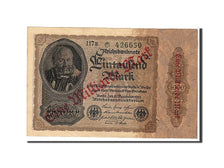 Banknote, Germany, 1 Milliarde Mark on 1000 Mark, 1922, KM:113a, AU(55-58)