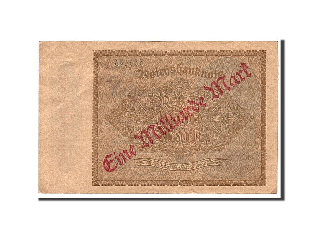 Billet, Allemagne, 1 Milliarde Mark on 1000 Mark, 1922, TTB