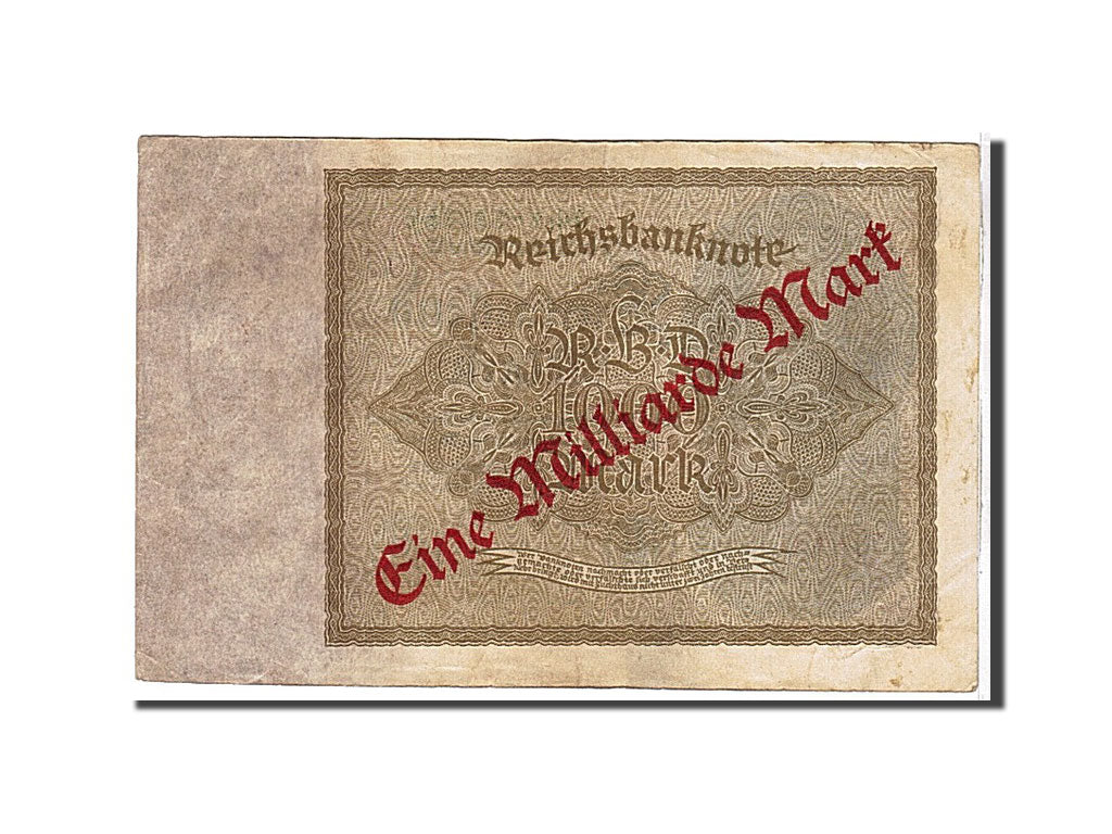 Billet, Allemagne, 1 Milliarde Mark on 1000 Mark, 1922, KM:113a, TB+