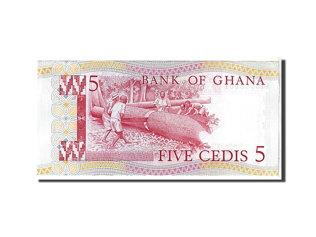 Ghana, 5 Cedis, 1979, KM #19a, UNC(63), AK8160601
