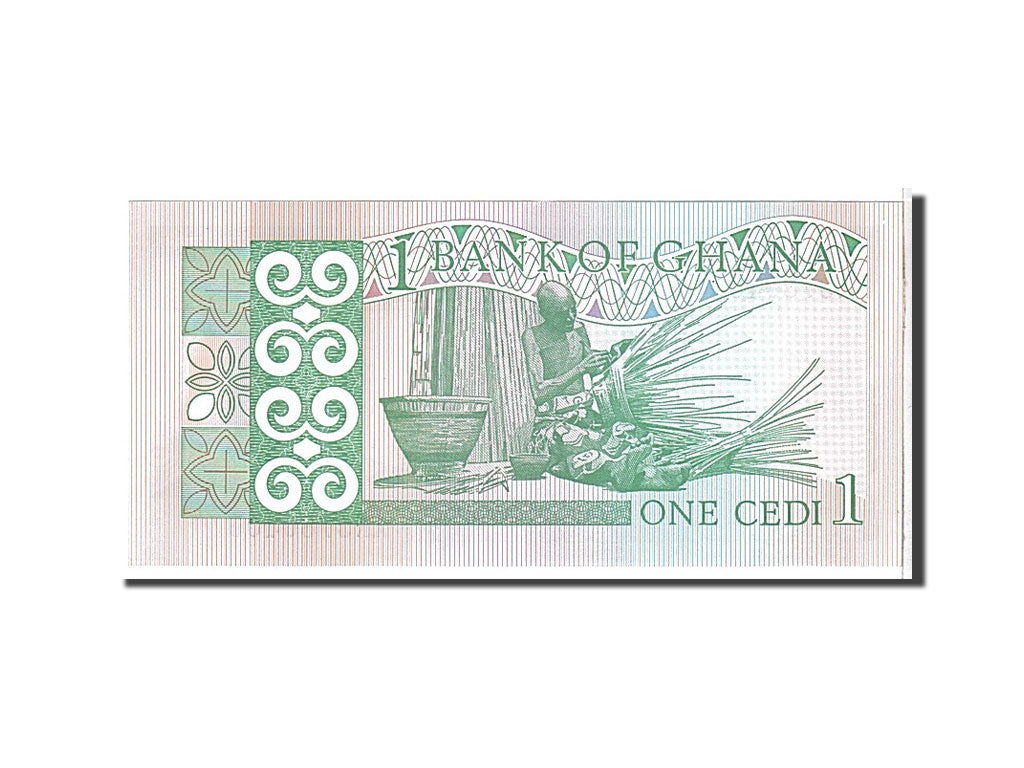 Ghana, 1 Cedi, 1979, KM #17a, UNC(65-70), AN3780406
