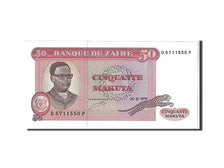 Billet, Zaïre, 50 Makuta, 1979, KM:17a, NEUF