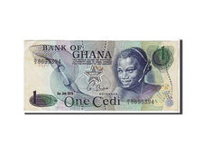 Biljet, Ghana, 1 Cedi, 1976, KM:13c, TTB