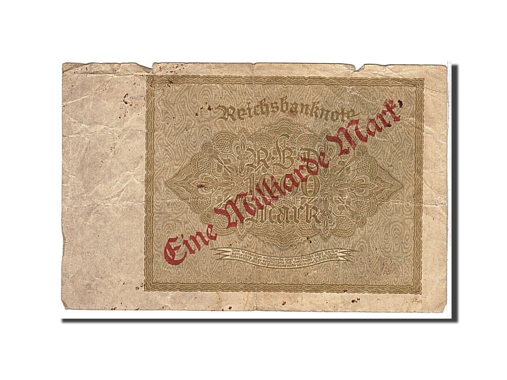 Germany, 1 Milliarde Mark on 1000 Mark, 1922, KM #113a, VF(20-25), 32K026189