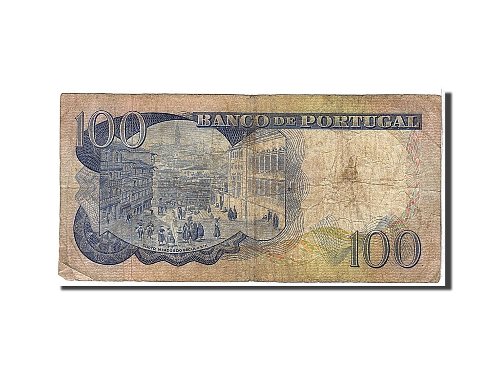 Banknote, Portugal, 100 Escudos, 1965, KM:169a, VG(8-10)