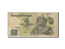 Portugal, 20 Escudos, 1971, KM #173, VF(20-25), MF36265