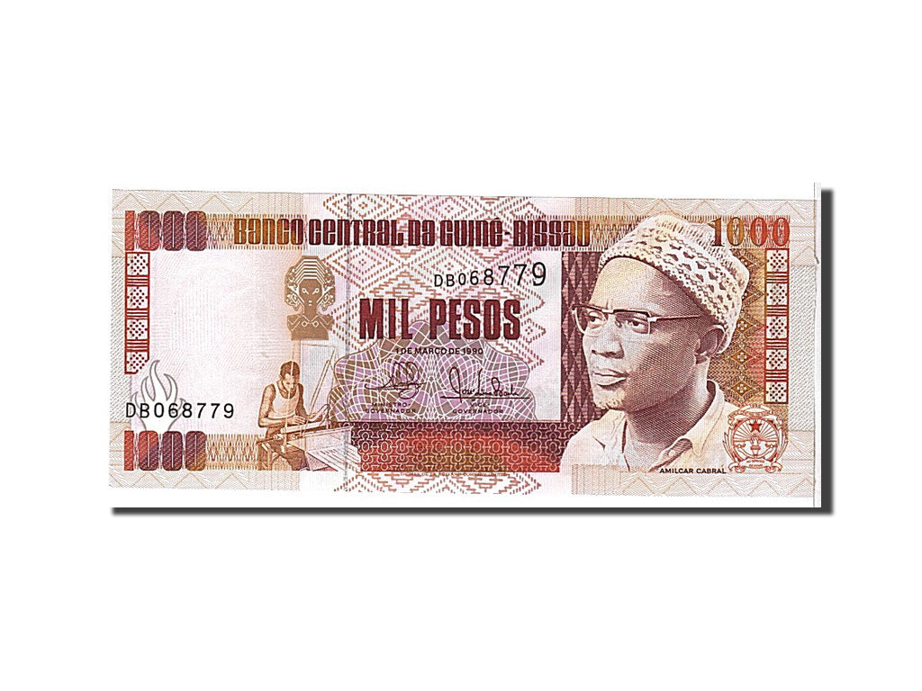 Banknote, Guinea-Bissau, 1000 Pesos, 1990, UNC(65-70)