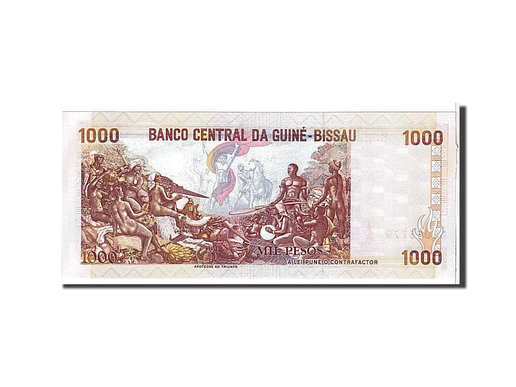 Banknote, Guinea-Bissau, 1000 Pesos, 1990, UNC(65-70)