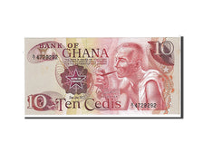 Ghana, 10 Cedis, 1977, KM #16e, UNC(65-70), KI4729292