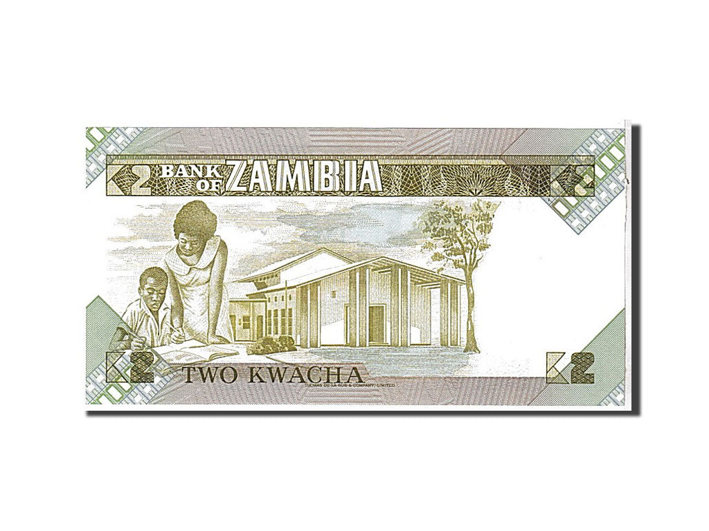 Banknote, Zambia, 2 Kwacha, 1980, KM:24c, UNC(65-70)
