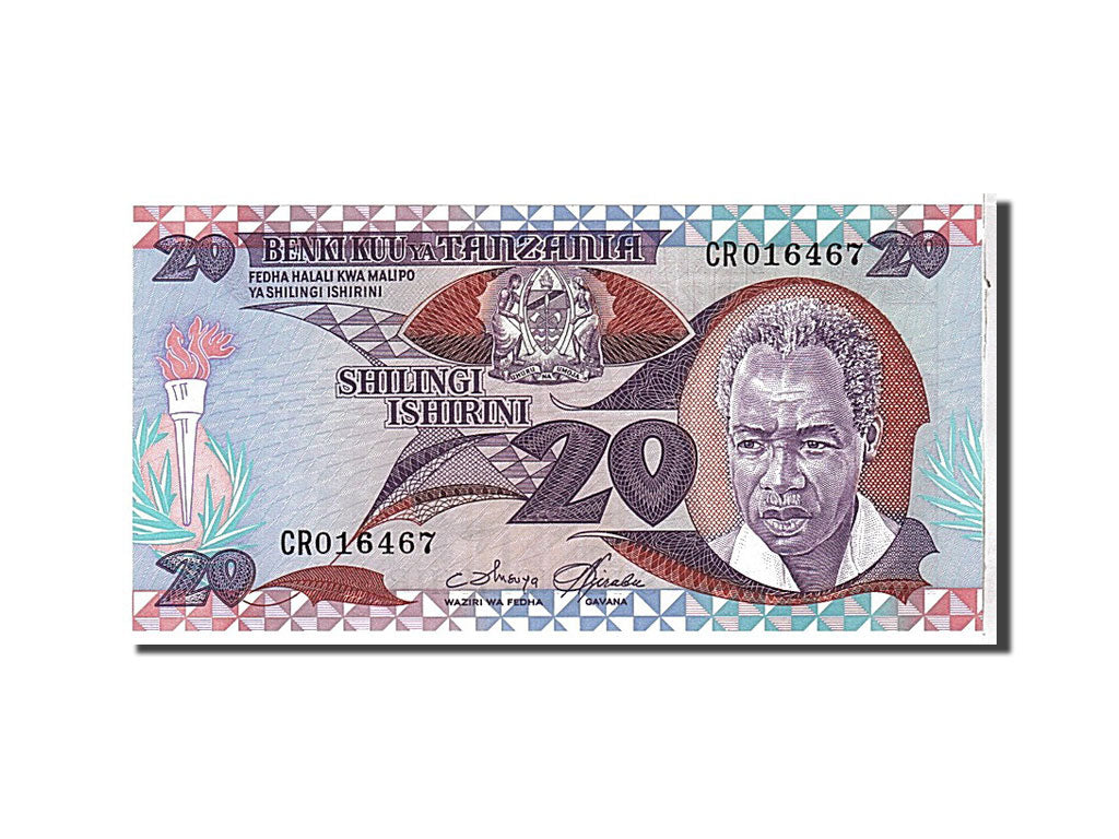 Tanzania, 20 Shilingi, 1985, KM #9, UNC(65-70), CR016467