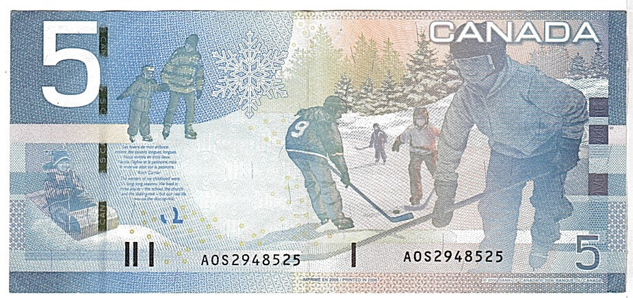 Canada, 5 Dollars, 2006, KM #101Aa, EF(40-45), A0S2948525