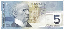 Canada, 5 Dollars type 2002,