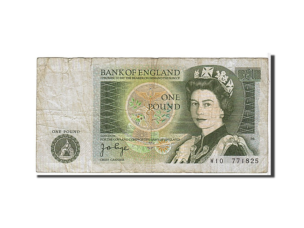 Banknote, Great Britain, 1 Pound, 1978, KM:377a, VF(20-25)