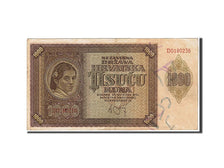 Croatia, 1000 Kuna, 1941, KM #4a, EF(40-45), D0180236
