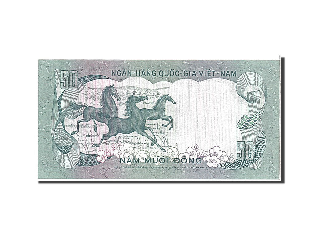 South Viet Nam, 50 D<ox>ng, 1972, KM #30a, UNC(65-70), AI638133