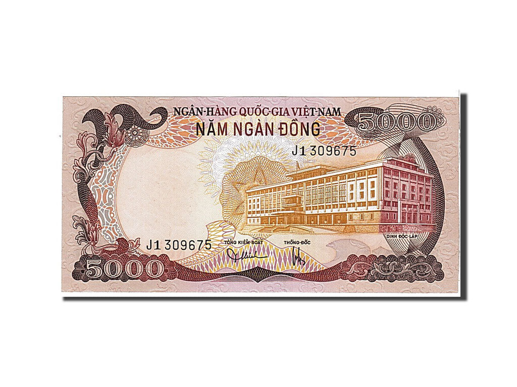 South Viet Nam, 5000 D<ox>ng, 1975, KM #35a, UNC(65-70), J1309675