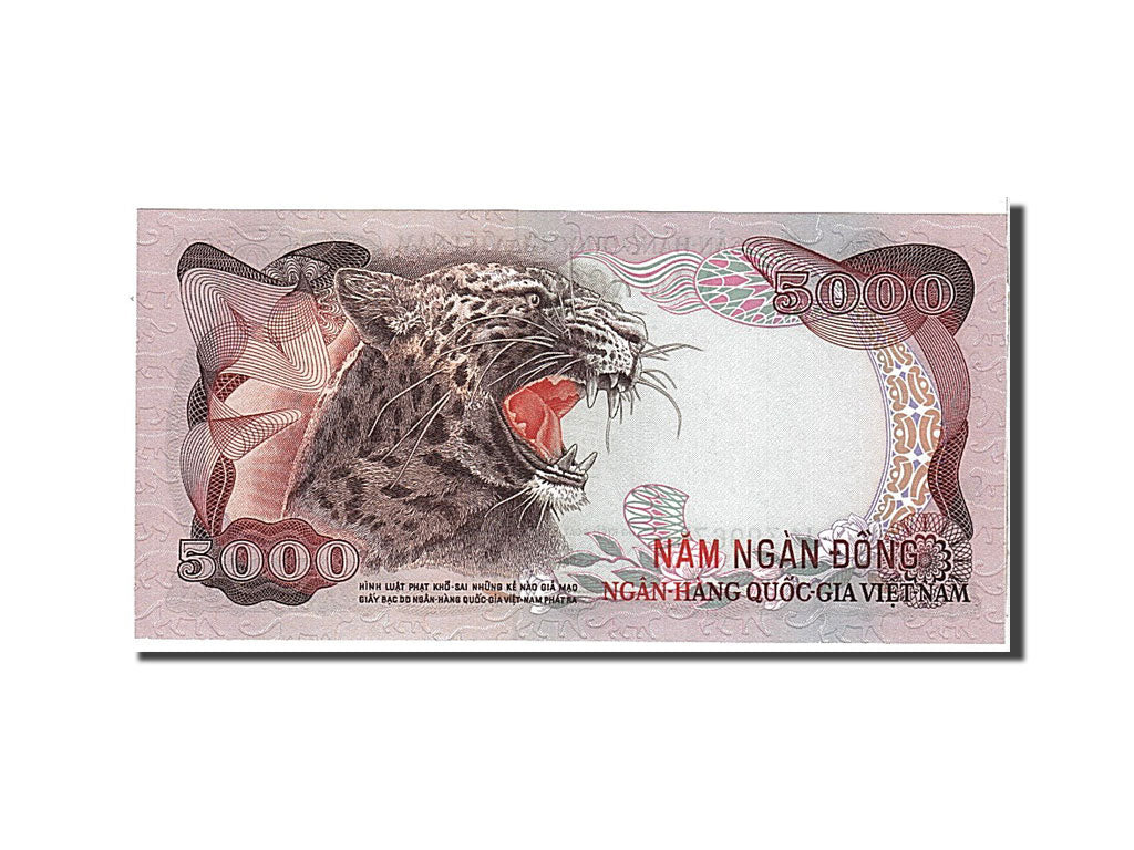 South Viet Nam, 5000 D<ox>ng, 1975, KM #35a, UNC(65-70), J1309675