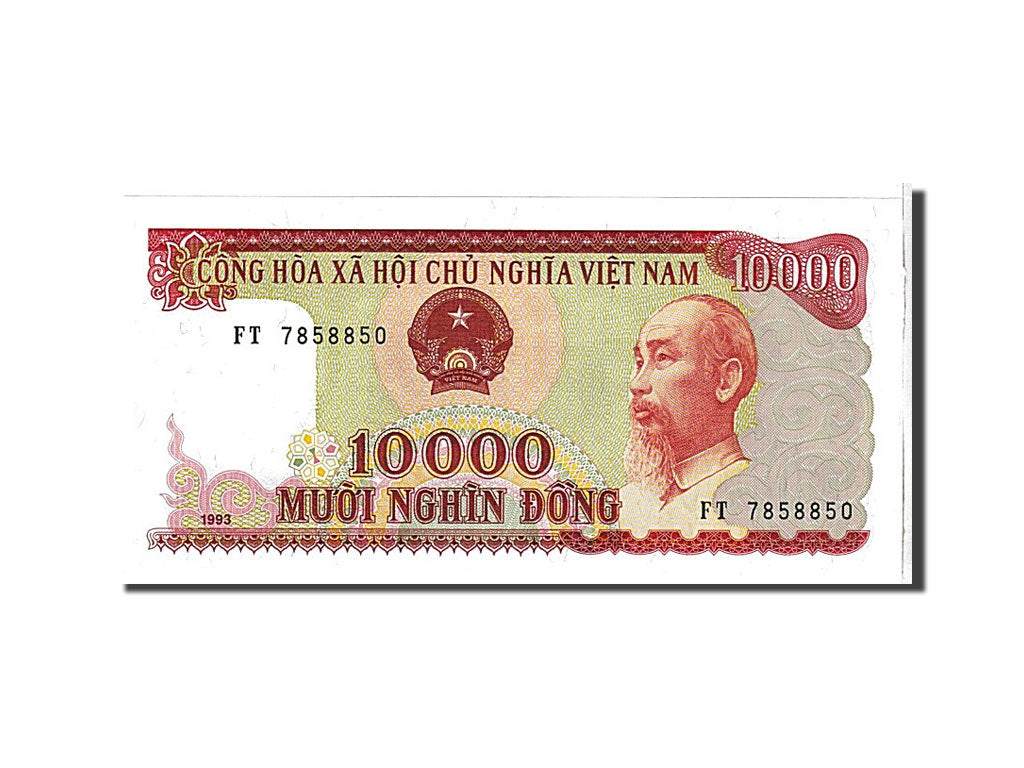 Banknote, Viet Nam, 10,000 D<ox>ng, 1993, KM:115a, UNC(65-70)