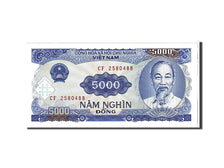 Geldschein, Viet Nam, 5000 D<ox>ng, 1991, UNZ