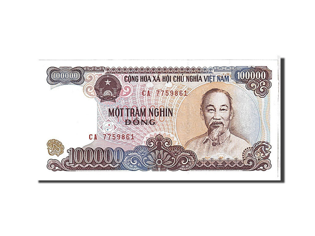 Banknote, Viet Nam, 100,000 D<ox>ng, 1994, KM:117a, UNC(65-70)