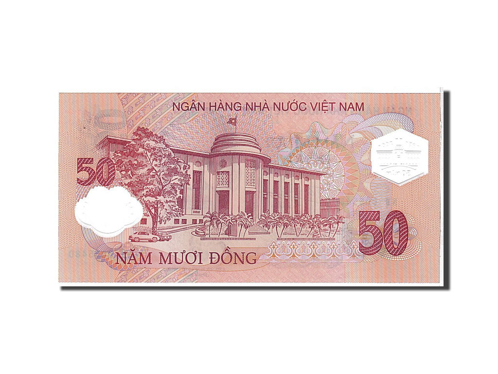Viet Nam, 50 D<ox>ng, 2001, KM #118a, UNC(65-70), NH0055480
