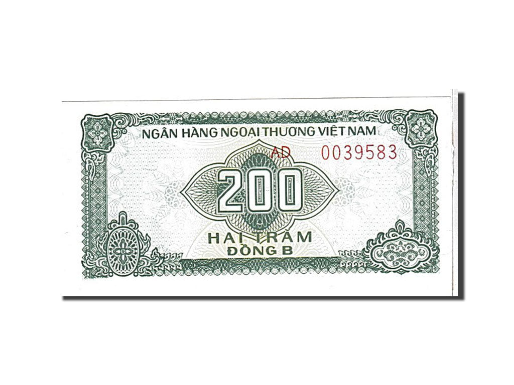 Viet Nam, 200 D<ox>ng B, 1987, KM #FX4a, UNC(65-70), AD 0039583