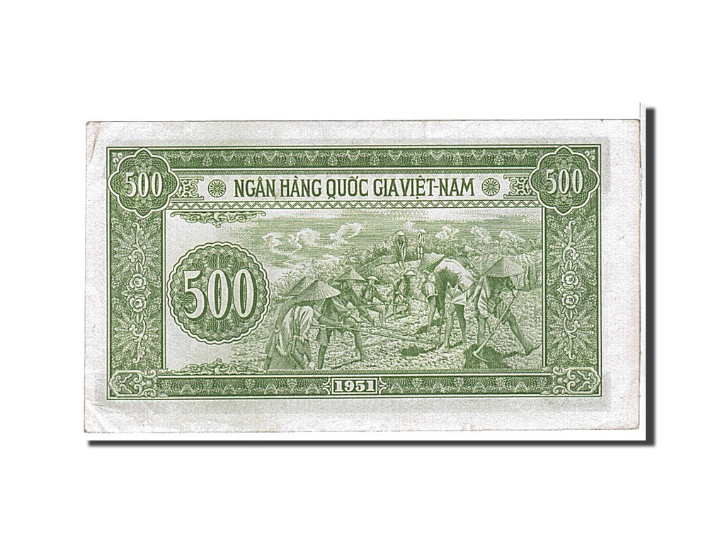 Viet Nam, 500 D<ox>ng, 1951, KM #64a, AU(50-53), AB1904738