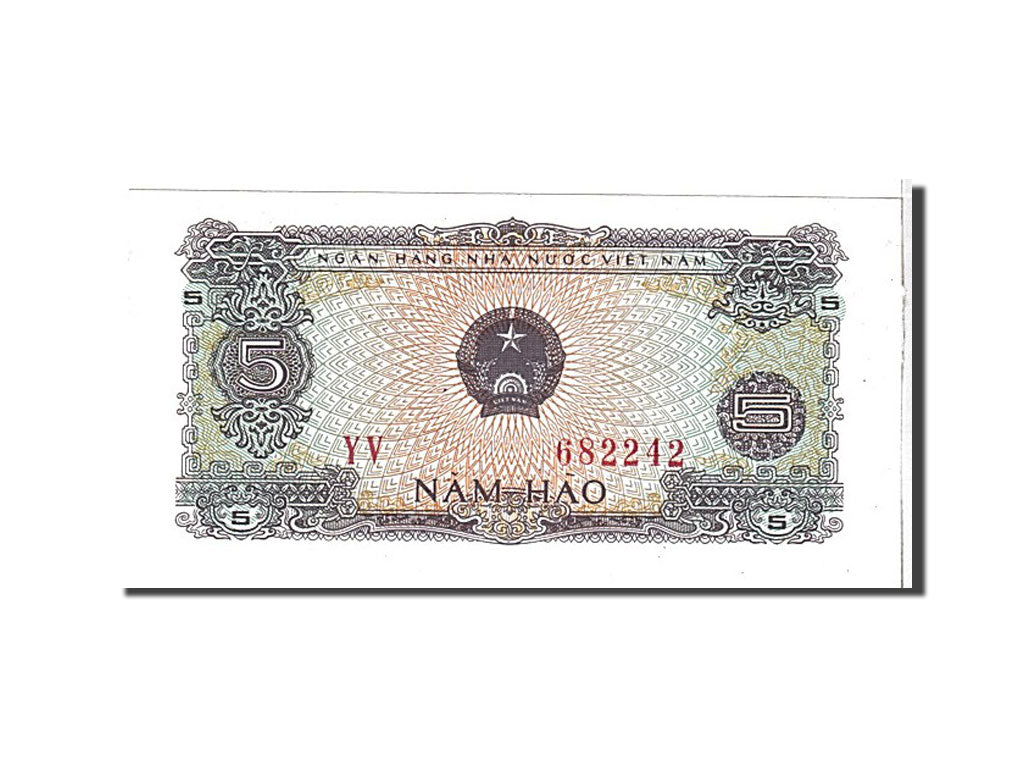 Banknote, Viet Nam, 5 Hao, 1976, UNC(65-70)