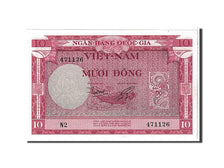 South Viet Nam, 10 D<ox>ng, 1955, KM #3a, UNC(65-70), N2471126