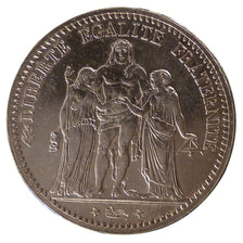 Munten, Frankrijk, Hercule, 5 Francs, 1874, Paris, PR+, Zilver, KM:820.1