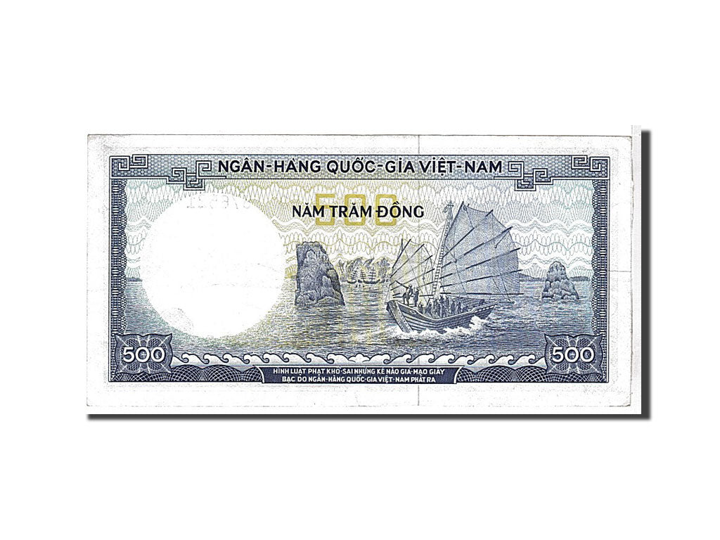 Banknote, South Viet Nam, 500 Dông, 1966, KM:23a, EF(40-45)