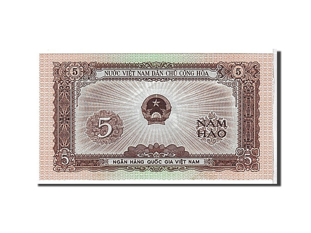 Viet Nam, 5 Hao, 1958, KM #70a, UNC(65-70), NT283953