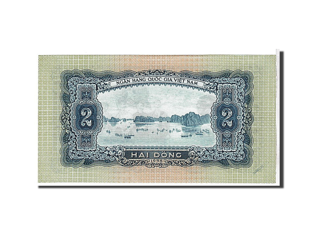Banknote, Viet Nam, 2 D<ox>ng, 1958, KM:72a, UNC(65-70)