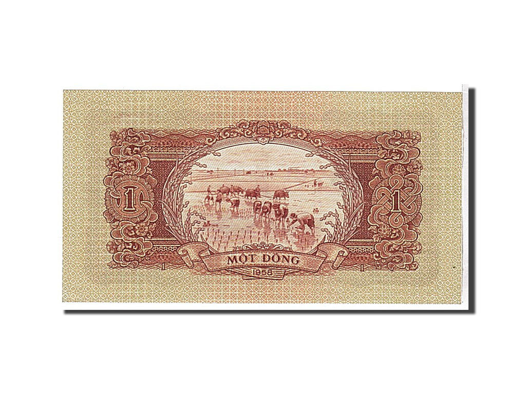 Banknote, Viet Nam, 1 D<ox>ng, 1958, KM:71a, UNC(65-70)