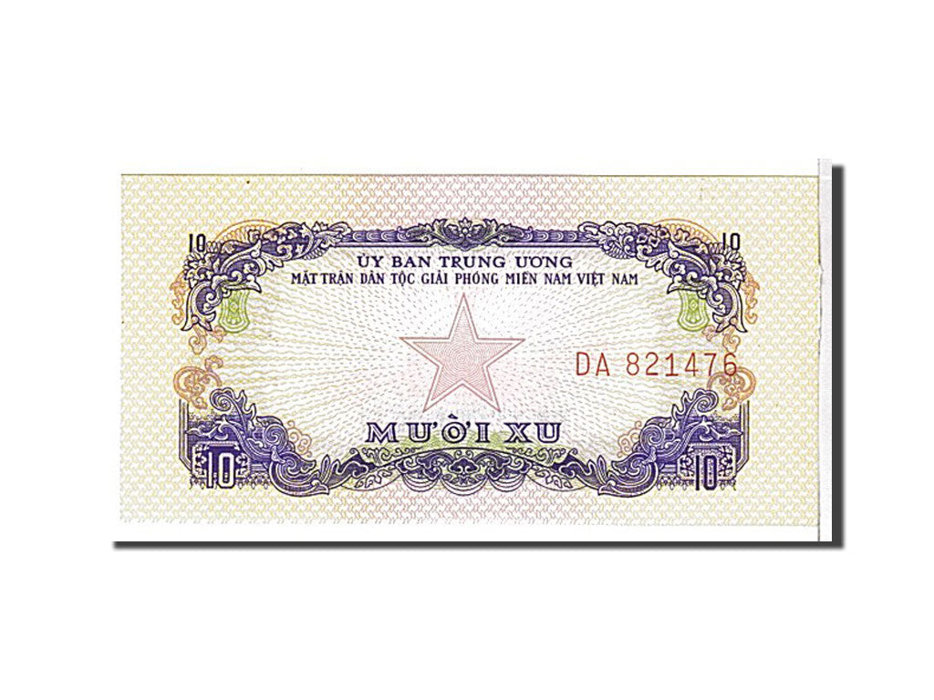Banknote, South Viet Nam, 10 Xu, 1968, KM:R1, UNC(65-70)